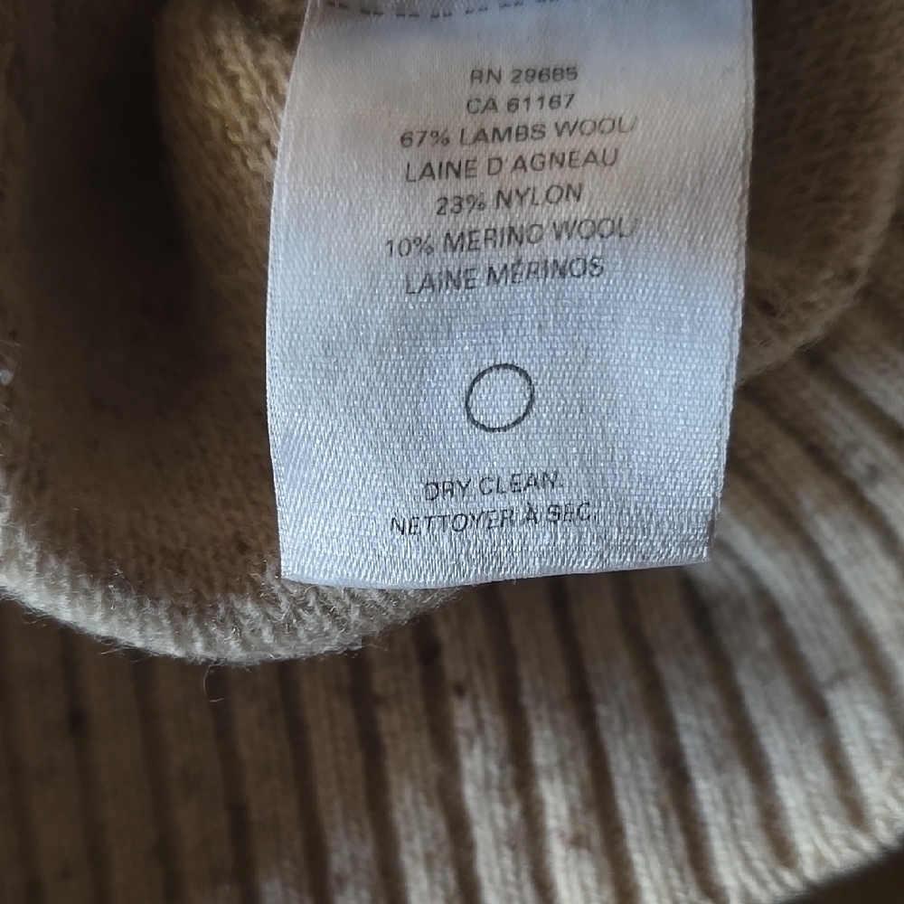 Pendleton Wool Sweater Beige Aztec Pattern - Picture 10 of 10